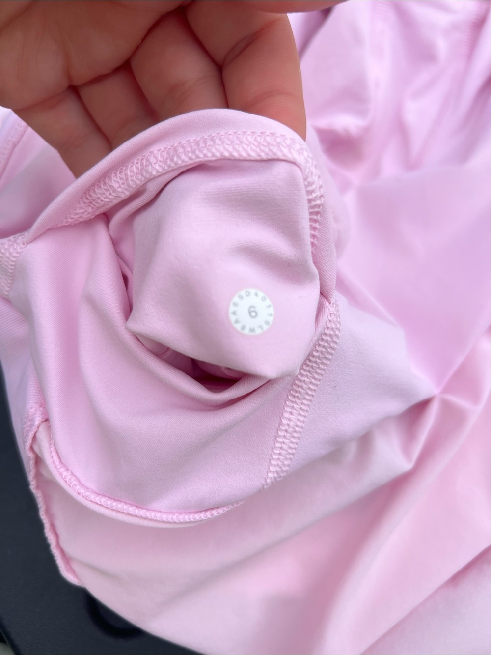 Lululemon Play Off The Pleats 13” Tennis Skirt Pearl Pink Pastel Baby Pink 6 - Picture 5 of 5